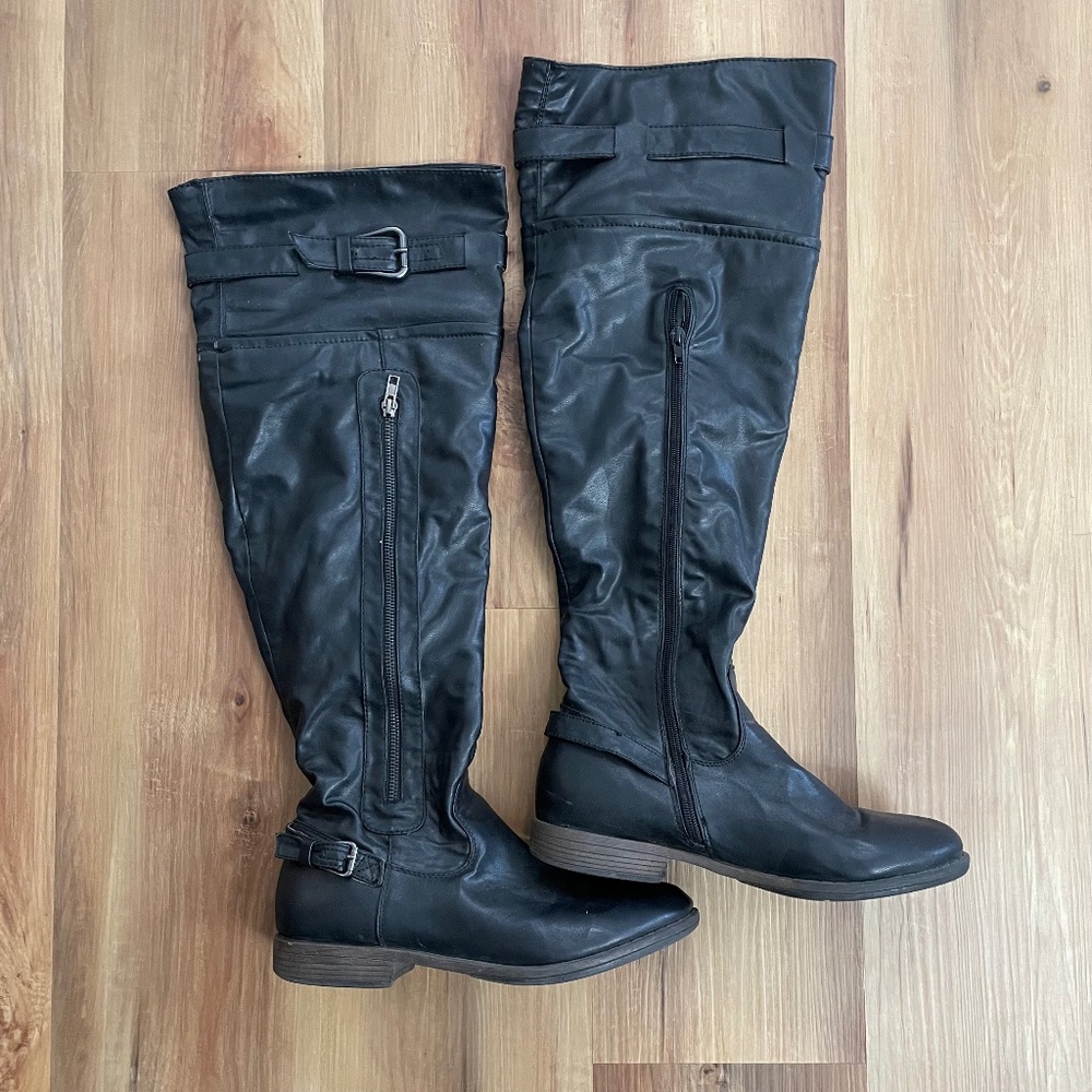 Over the knee Women's boots size 10